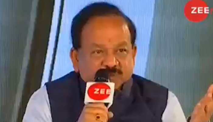 Commenting on Arvind Kejriwal a &#039;wastage of time,&#039; says Union Minister Harsh Vardhan at India Ka DNA conclave