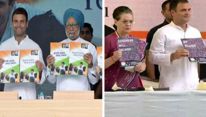 Lok Sabha election then and now: What Congress promised in 2014 vs promises of 2019