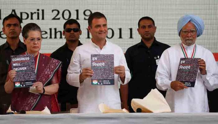 Rahul Gandhi releases Congress election manifesto: Key promises to woo voters