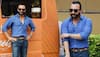 Saif Ali Khan dons a new hairstyle, looks dapper in blue—See pics