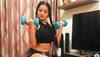 Monalisa shares a pic holding dumbbells on World Health Day-See pic