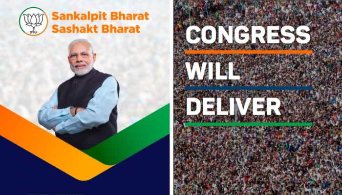 BJP&#039;s sankalp patra vs Congress manifesto: Promises made by the two national parties