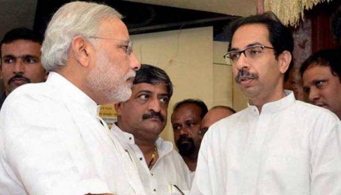 Election campaign brings PM Narendra Modi and Shiv Sena chief Uddhav Thackeray together on stage after 28 months