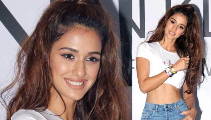 Disha Patani gives major outfit goals in a white crop top and ripped jeans—Pics