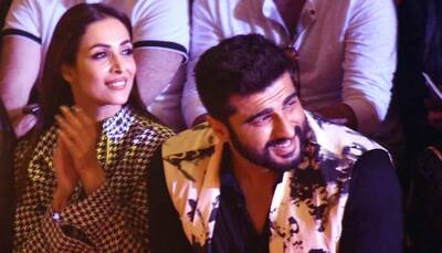 Malaika Arora-Arjun Kapoor arrive together at Chunky Pandey's party, go twinning in blue—See pics