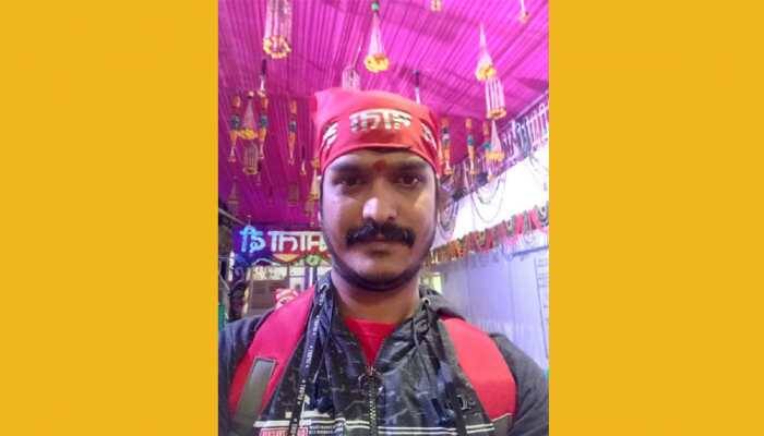 Babbar producer Vijay Kumar Gupta visits Mata Vaishno Devi shrine, prays for success of Arvind Akela Kallu starrer