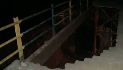 Two injured after part of Navi Mumbai foot-over bridge collapses