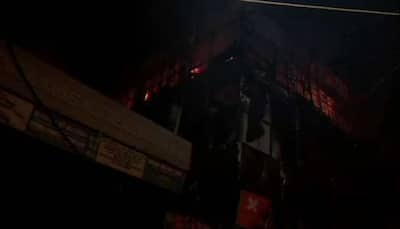 Delhi: Fire breaks out at apparel showroom in Uttam Nagar, rescue operations on
