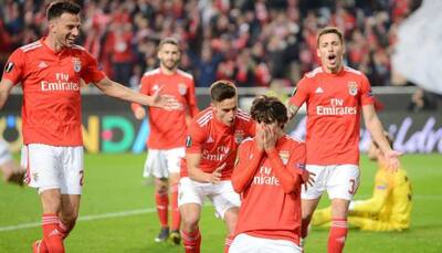 Benfica teenager Joao Felix nets treble in 4-2 Eintracht Frankfurt win