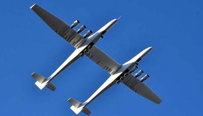 World's largest plane makes first flight over California in US