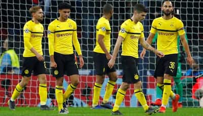 Bundesliga: Jadon Sancho's brace sends nervous Borussia Dortmund back on top