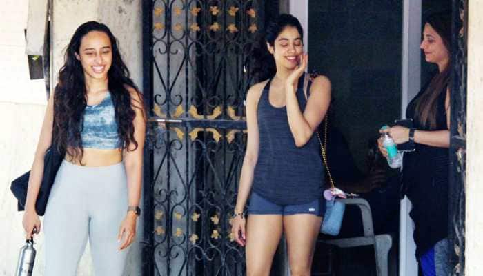 Janhvi Kapoor&#039;s &#039;gym outfit of the day&#039; gives major summer vibes—See pics