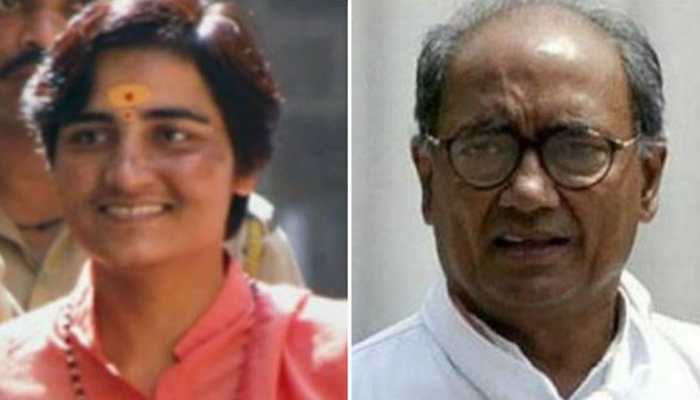 BJP may field Sadhvi Pragya Singh Thakur against Digvijaya Singh from Bhopal 