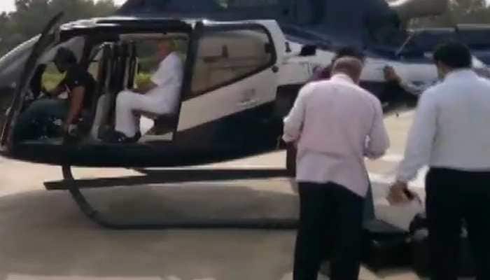 EC flying squad conducts surprise check on former Karnataka CM Yeddyurappa&#039;s luggage