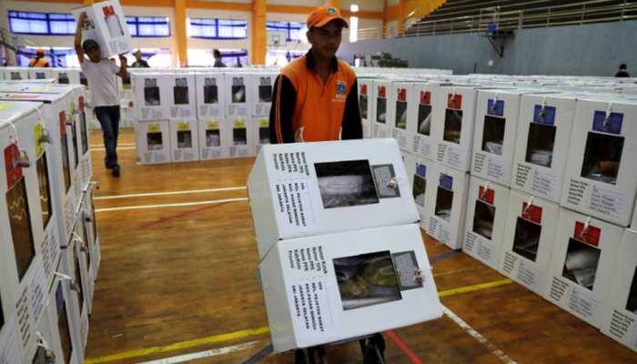 Indonesian ruling coalition leading in unofficial count of parliamentary vote: Pollster