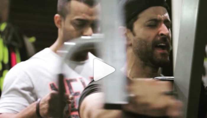 Hrithik Roshan works out hard to get back in shape—Watch gym video