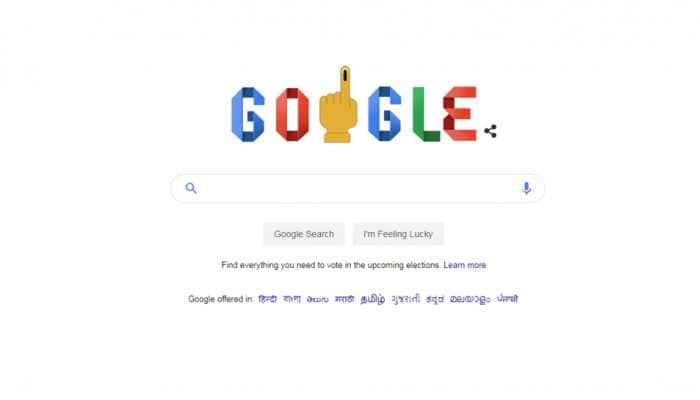 Google Doodle on second phase of Lok Sabha election 2019, shares voting guidelines