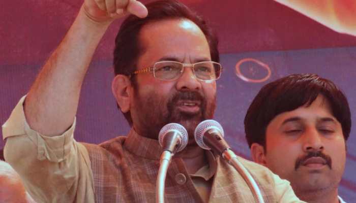 EC warns Mukhtar Abbas Naqvi over &#039;Modi ki sena&#039; comment, asks him to be careful in future