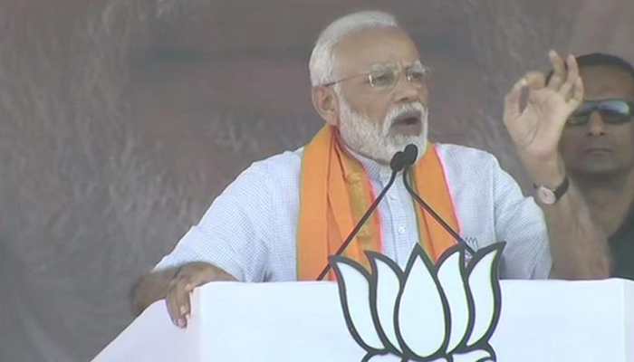 Congress-led UPA govt went crying post-Mumbai attacks, now you hear Pakistan&#039;s cries: PM Narendra Modi