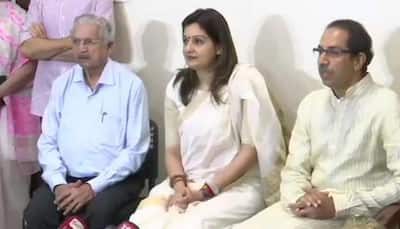 Miffed Priyanka Chaturvedi quits Congress, joins Shiv Sena