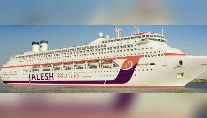 Jalesh Cruises christens India's first premium cruise ship as 'Karnika'