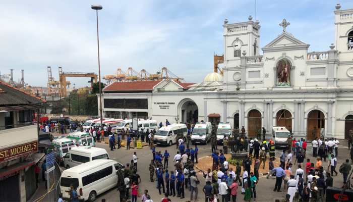 Over 200 killed, 450 injured in serial blasts in Sri Lanka; seven arrested