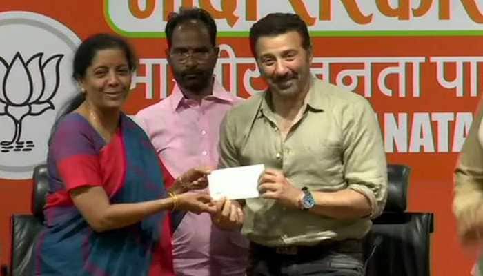 Actor Sunny Deol turns politician, joins BJP; may contest from Gurdaspur