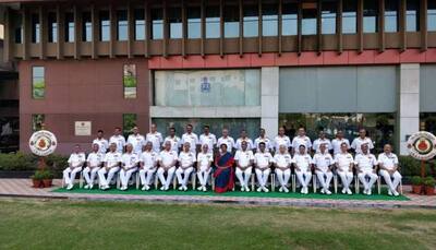 Defence Minister Nirmala Sitharaman meets top naval commanders, reviews security preparedness