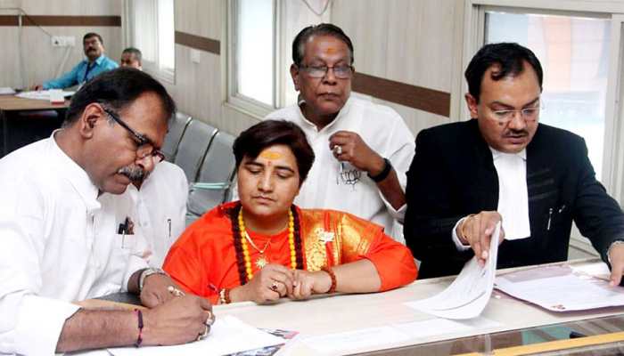 Sadhvi Pragya seeks dismissal of plea against her; calls it politically motivated