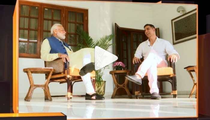 Akshay Kumar in a freewheeling chat with PM Narendra Modi—Watch