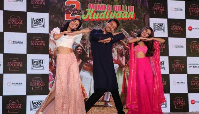 Student Of The Year 2: Tiger Shroff, Ananya Panday and Tara Sutaria dazzle at song launch event—See pics