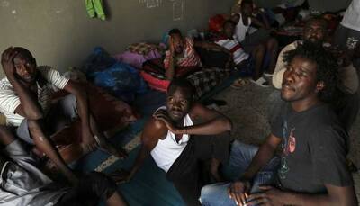 Detention centre opened but migrants too frightened to leave as war reaches Tripoli