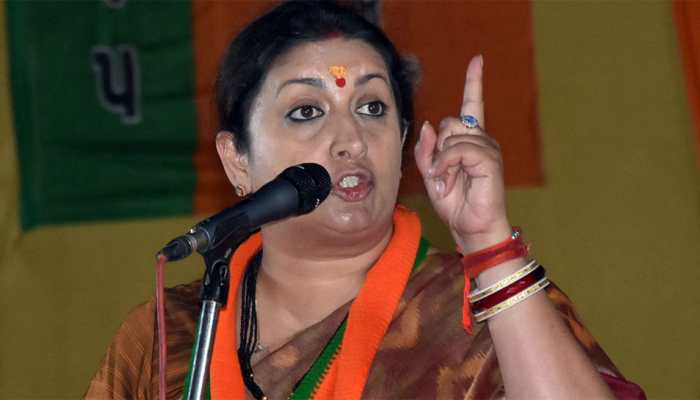 Amethi's 'missing MP': Smriti Irani takes a dig at Rahul Gandhi Amethi's 'missing MP': Smriti Irani takes a dig at Rahul Gandhi