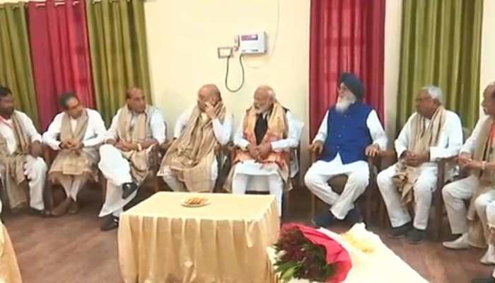 PM Modi's nomination, a show of NDA strength and unity PM Modi's nomination, a show of NDA strength and unity