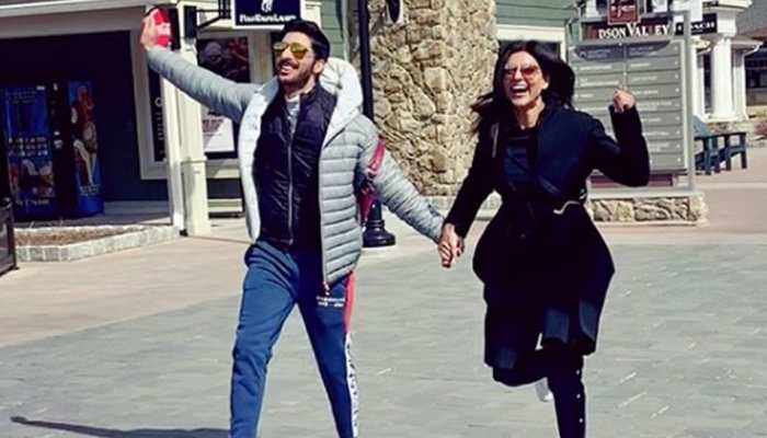 This pic of Sushmita Sen and Rohman Shawl from New York is unmissable!