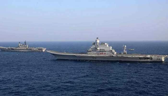 Fire on board aircraft carrier INS Vikramaditya; Lt Cdr DS Chauhan dies trying to douse the blaze