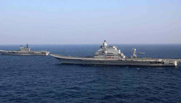 Fire on board aircraft carrier INS Vikramaditya; Lt Cdr DS Chauhan dies trying to douse the blaze