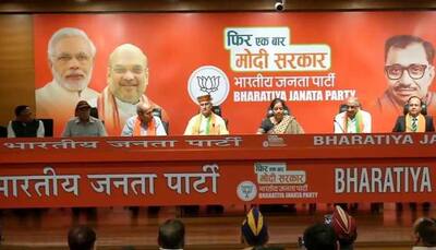 Delhi: 7 veteran officers join BJP in presence of Nirmala Sitharaman