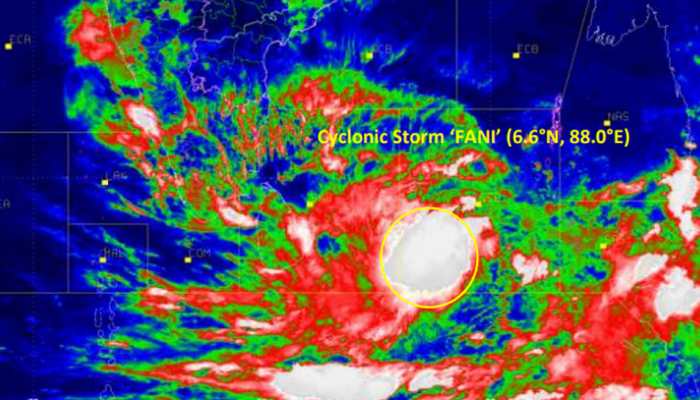 Cyclonic storm &#039;Fani&#039; very likely to intensify into severe category in a few hours