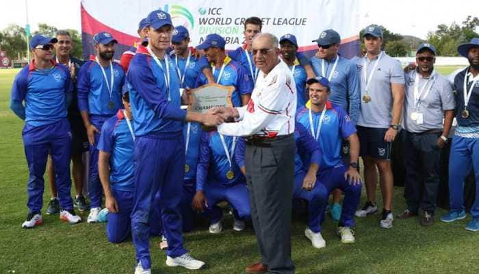 Namibia crowned ICC World Cricket League Division 2 champions with win over Oman