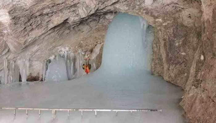 Devotees claim they visited Amarnath cave two months before official yatra begins, share first pictures of shivling