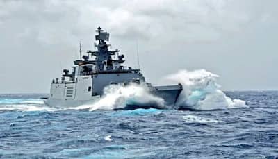 Indian Navy keeps ships, aircraft on the ready as cyclonic storm intensifies over Bay of Bengal