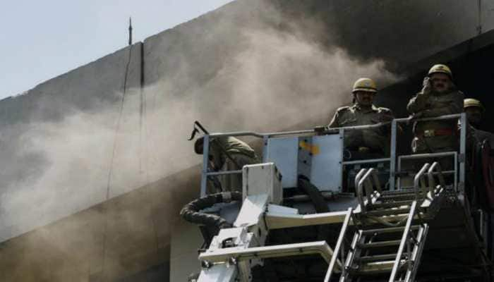 Fire breaks out at Shastri Bhawan in Delhi