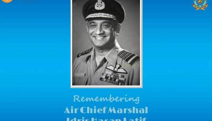 IAF remembers late Air Chief Marshal Idris Hasan Latif on his first death anniversary