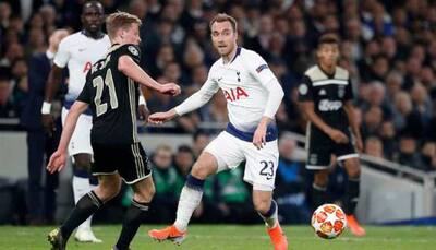 UEFA Champions League: Donny van de Beek gives Ajax edge over Tottenham in semi-final