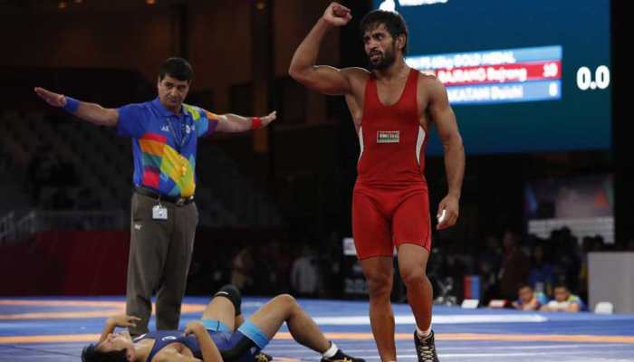 Bajrang Punia bags gold at Ali Aliev wrestling tournament