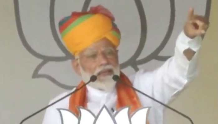On paper or video game: PM Modi takes a dig at Congress' six surgical strikes claim