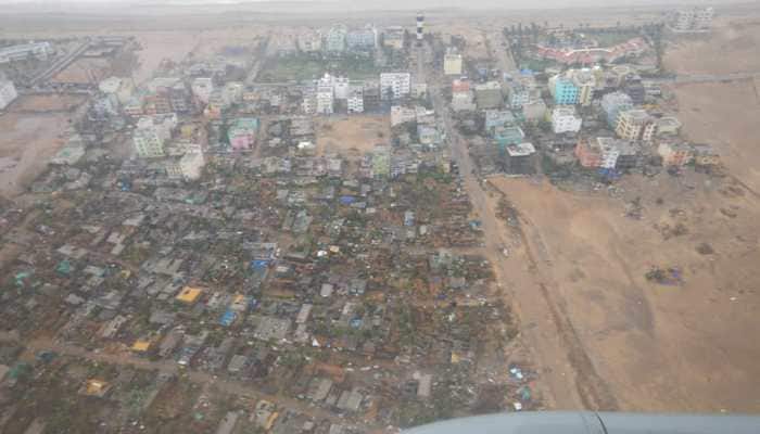 Cyclone Fani: Aerial survey shows massive devastation around Odisha&#039;s Puri