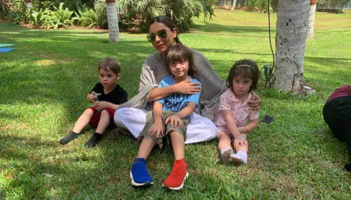 Shah Rukh Khan has an epic response to Gauri Khan&#039;s pic with AbRam, Yash and Roohi—See inside