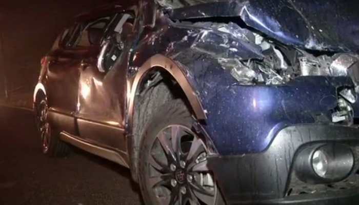 Delhi Police head constable injured in road accident Delhi Police head constable injured in road accident